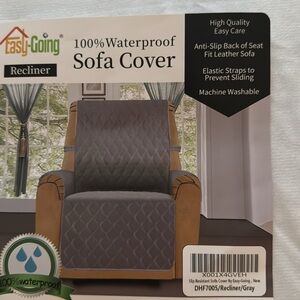 Gray chair cover
